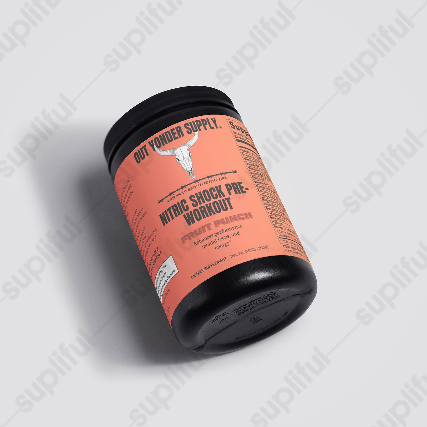 Nitric Shock Pre-Workout Powder (Fruit Punch)