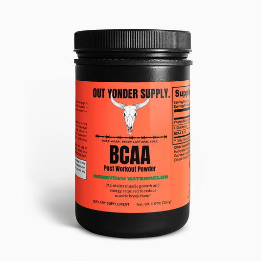 BCAA Post Workout Powder (Honeydew Watermelon)