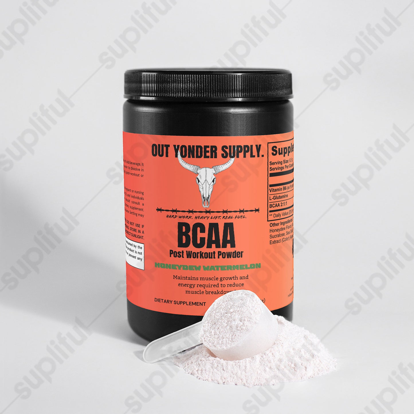 BCAA Post Workout Powder (Honeydew Watermelon)