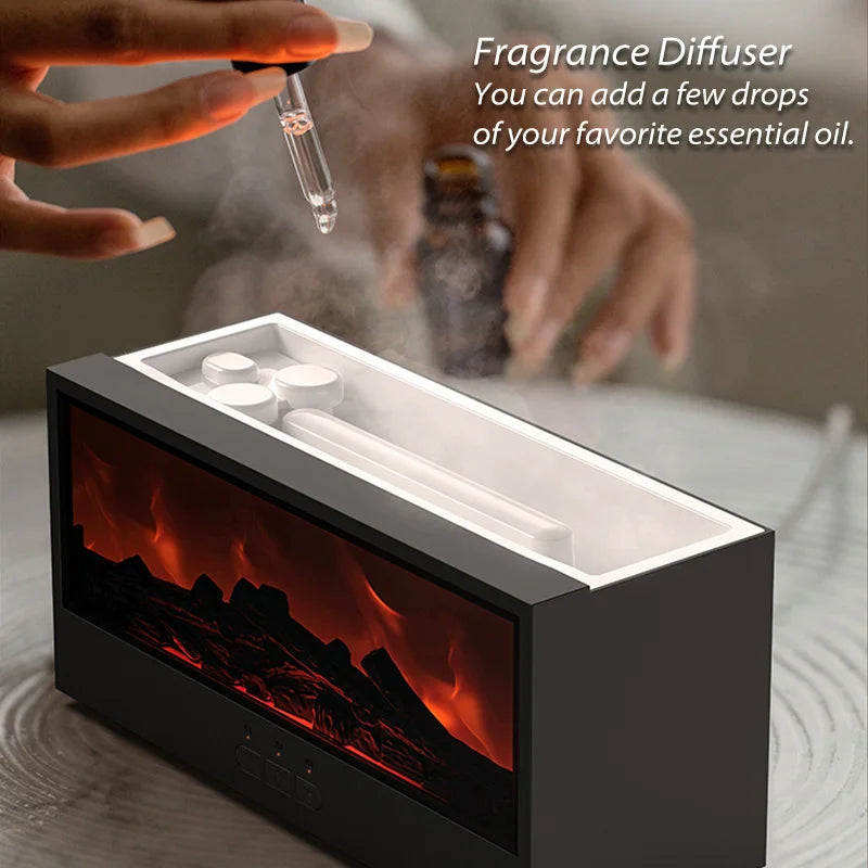 Fireplace-Styled Humidifier