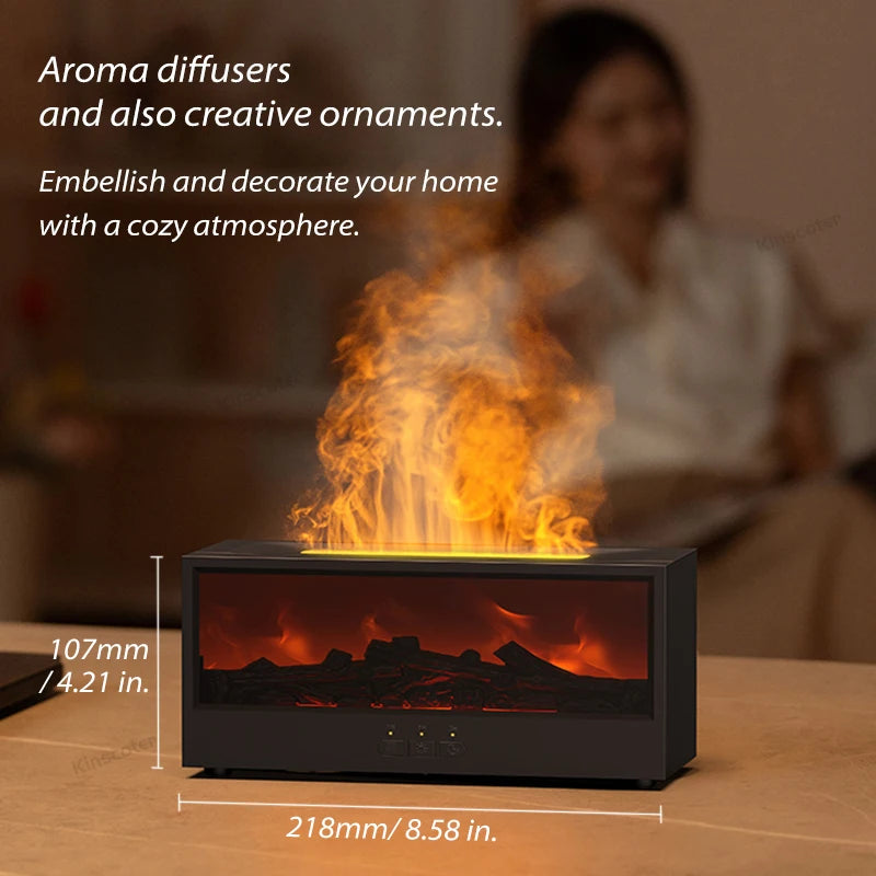 Fireplace-Styled Humidifier